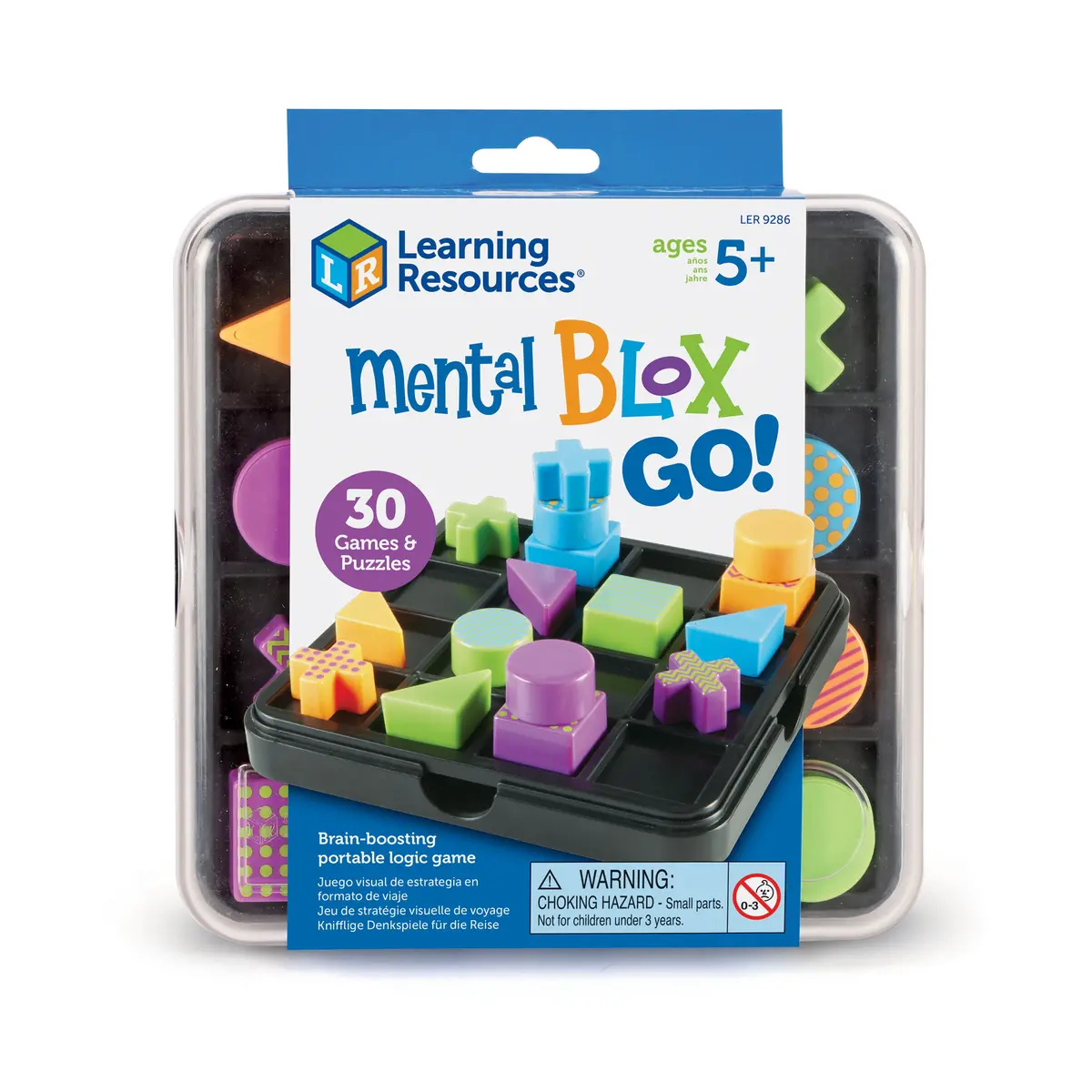 Learning Resources Mental Blox Go! - Portable Puzzle Party 1