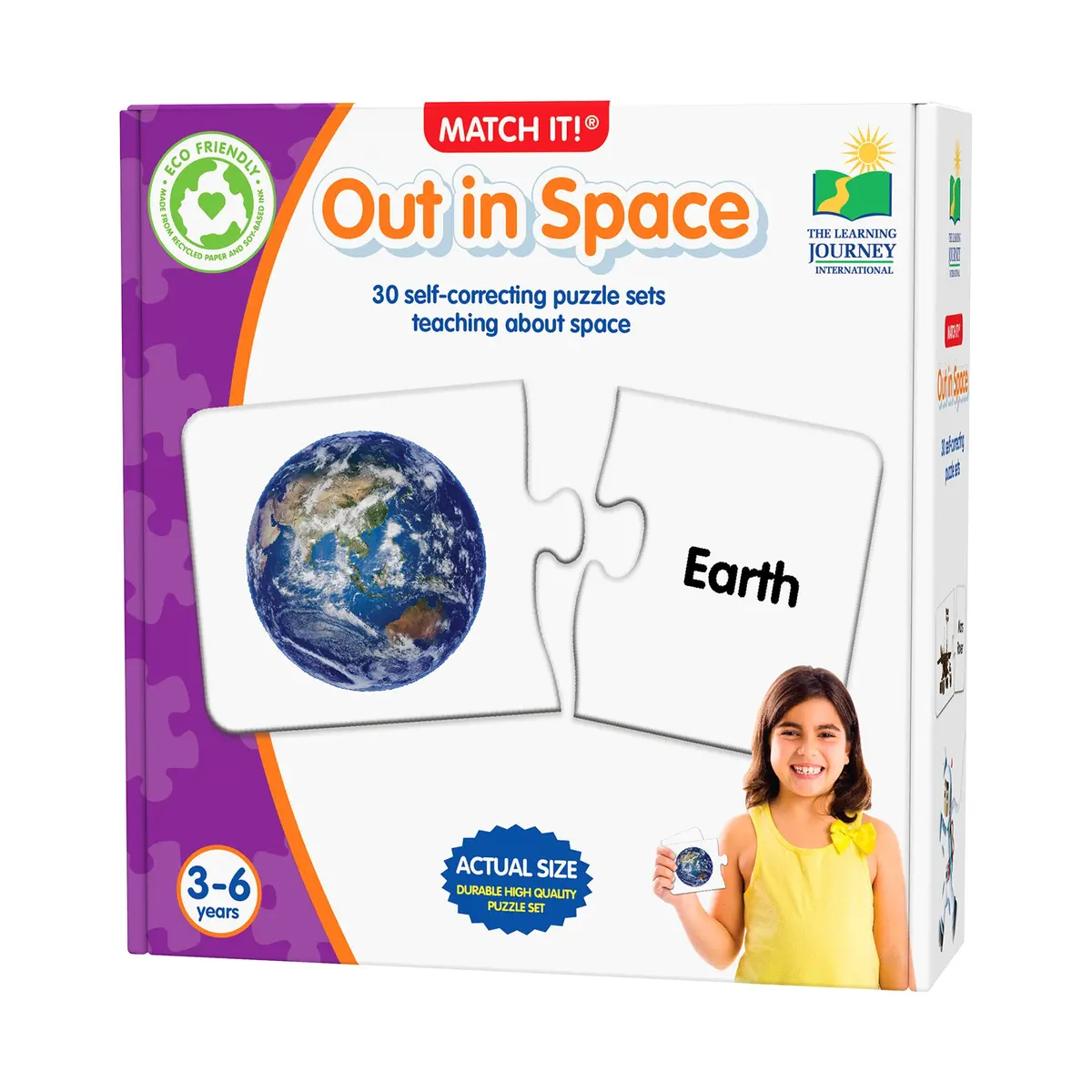 The Learning Journey Match It! - Out In Space - Educational Puzzle Game 1