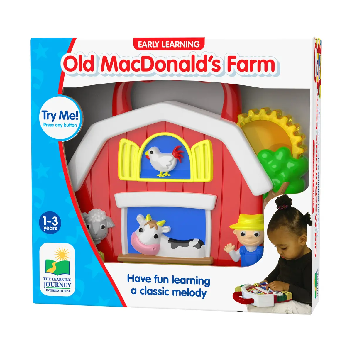 Early Learning - Old Macdonald's Farm Interactive Toy Barn 1