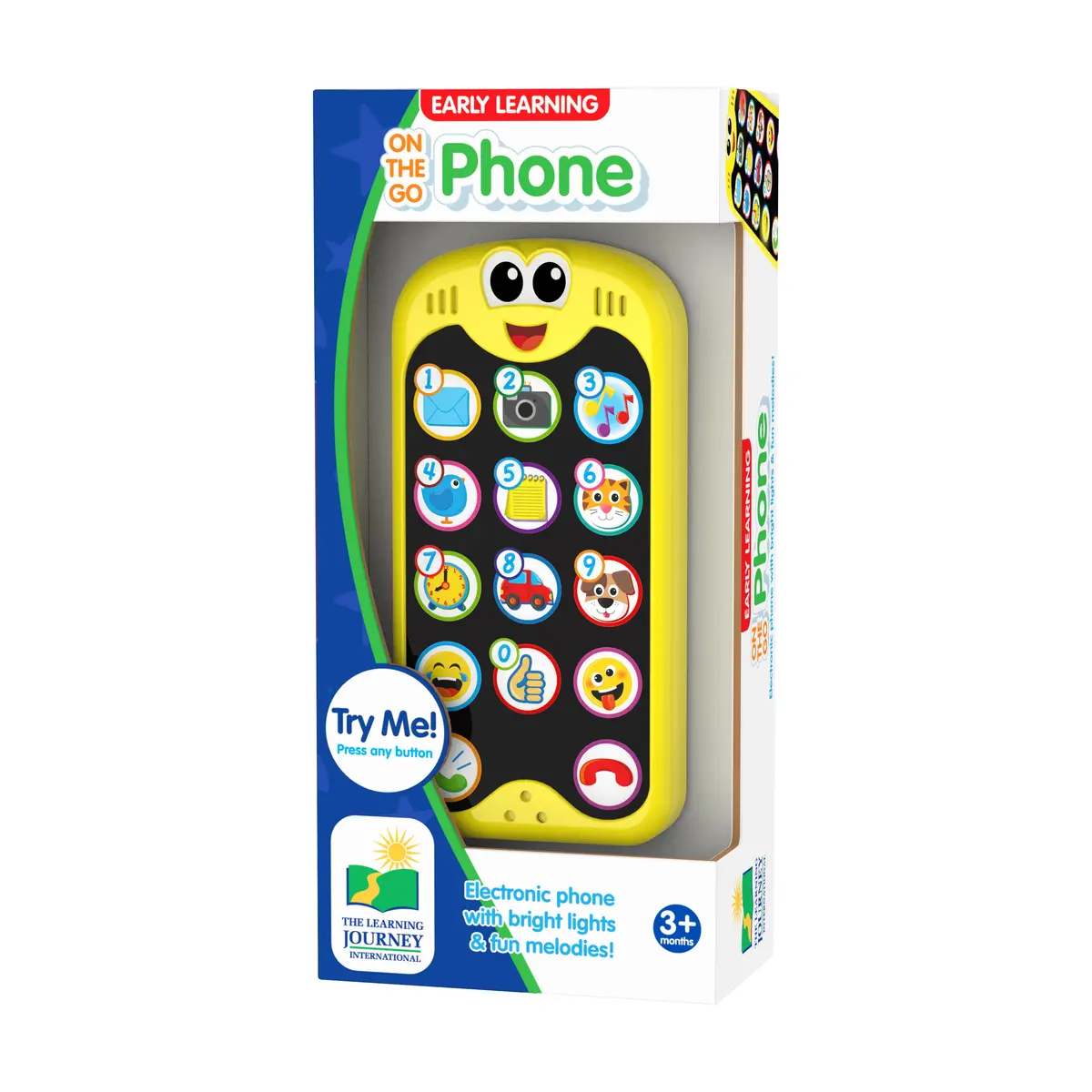 Early Learning On-The-Go Interactive Phone With Lights And Sounds 1