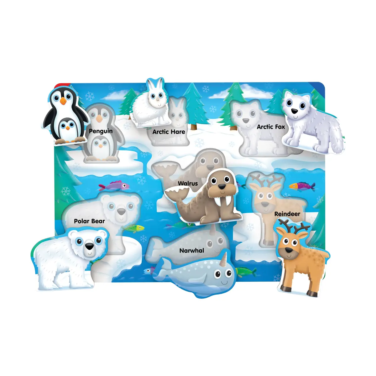 My First Lift & Learn Arctic Puzzle - 7 Pc 2