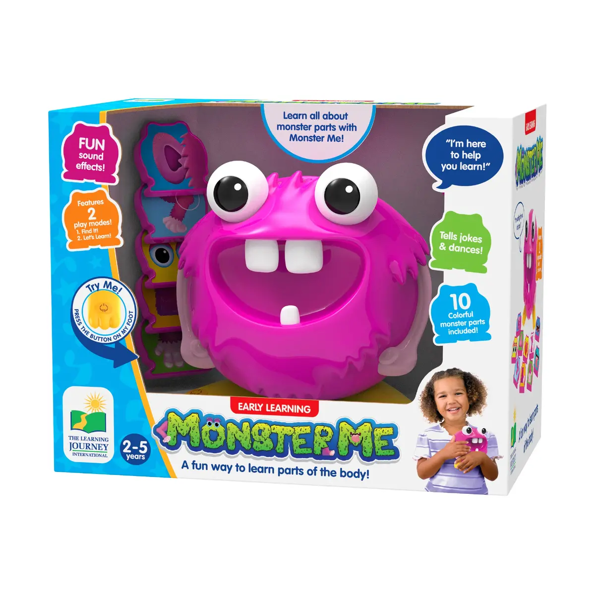 Learn With Me - Monster Me - Interactive Anatomy Discovery Toy 1