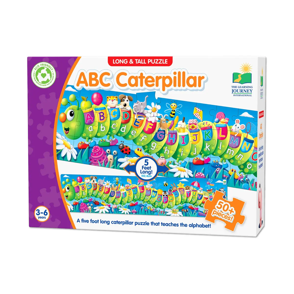 The Learning Journey Abc Caterpillar Floor Puzzle - 51 Pc 1