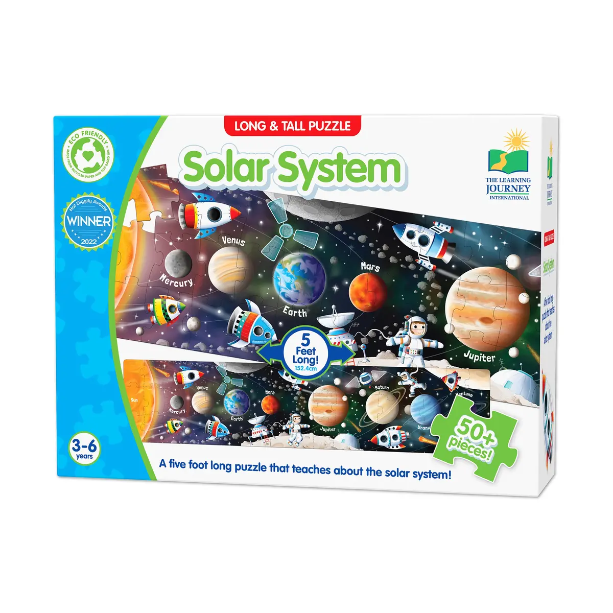 Cosmic Explorer Solar System Floor Puzzle - 51 Pc 1