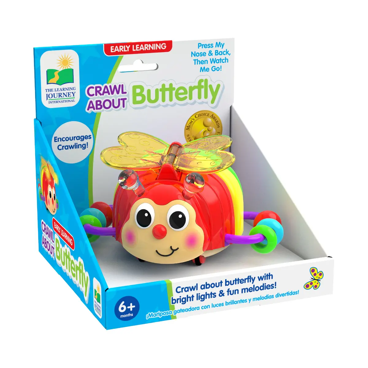 Early Learning Crawl-About Butterfly – Interactive Infant Toy 1
