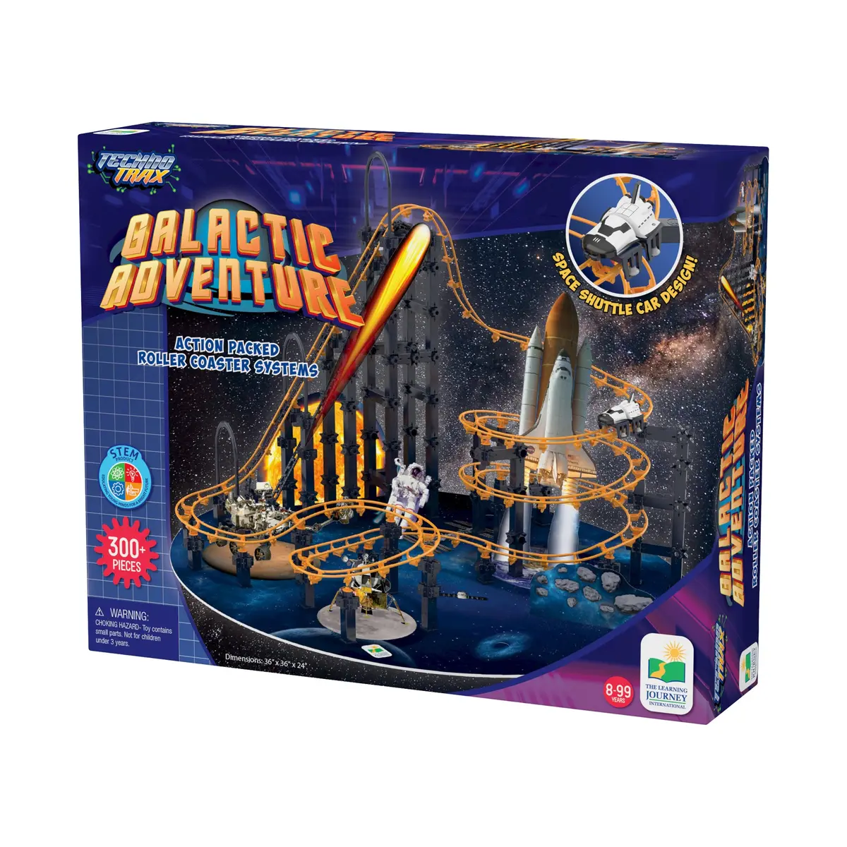 Techno Trax - Galactic Adventure: 300+ Pcs 1