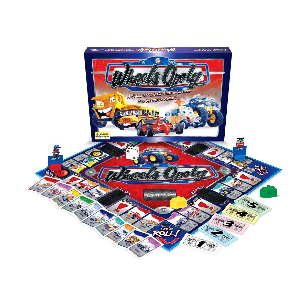 Wheels-Opoly: The Ultimate Motor Adventure Board Game 1
