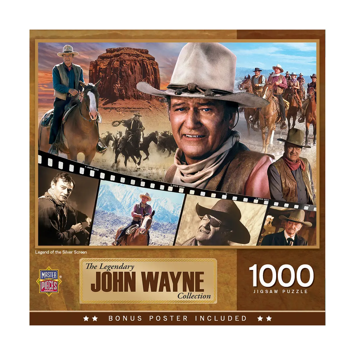 John Wayne Legend Of The Silver Screen 1000-Piece Puzzle 1