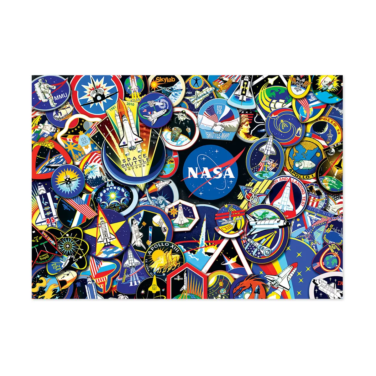 Nasa - The Space Missions: 1000-Piece Puzzle Extravaganza 1