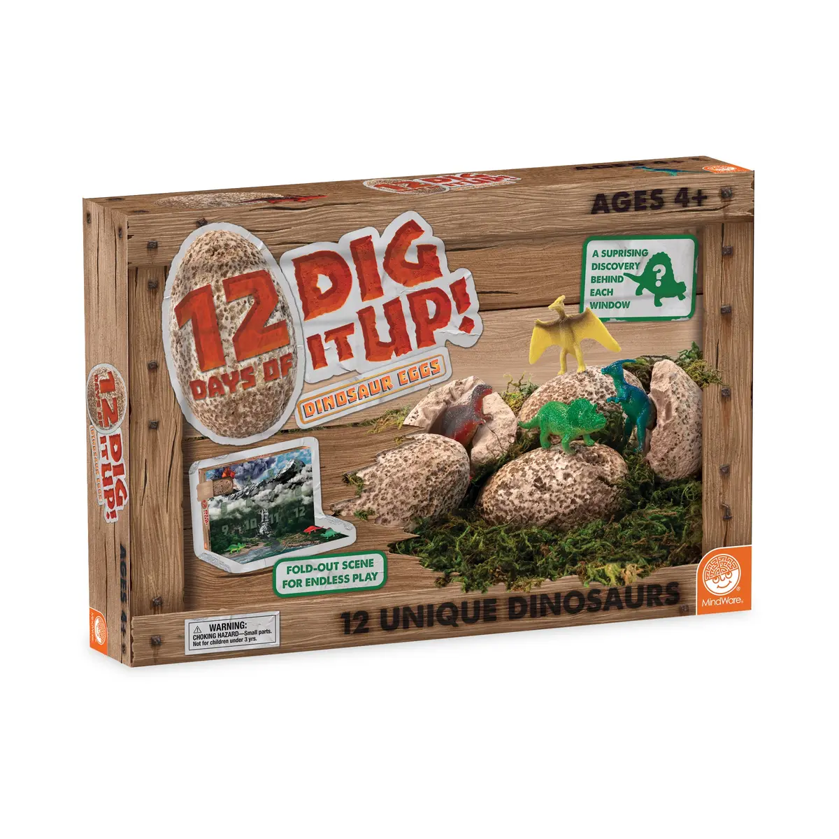 Dig It Up! Dinosaur Discovery Countdown Kit – 12 Exciting Dino Eggs 1