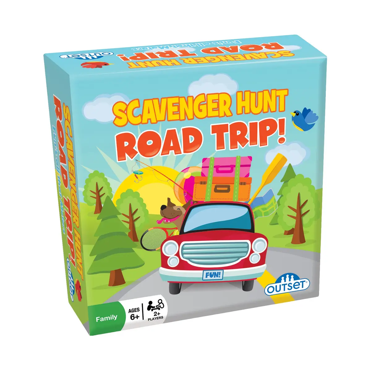 Scavenger Hunt Road Trip! Family Card Game 1