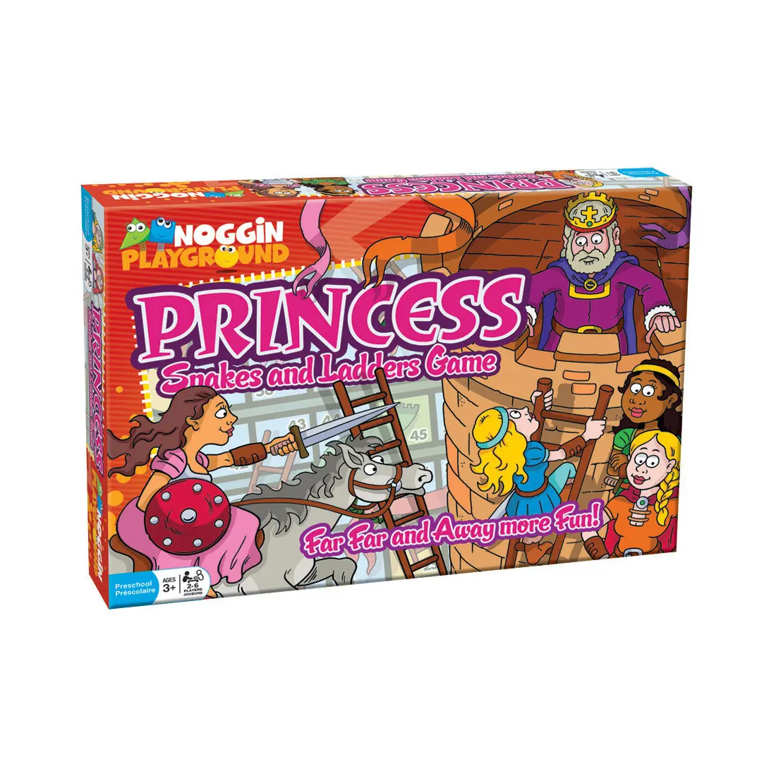 Princess Snakes And Ladders Rescue Adventure Board Game 1
