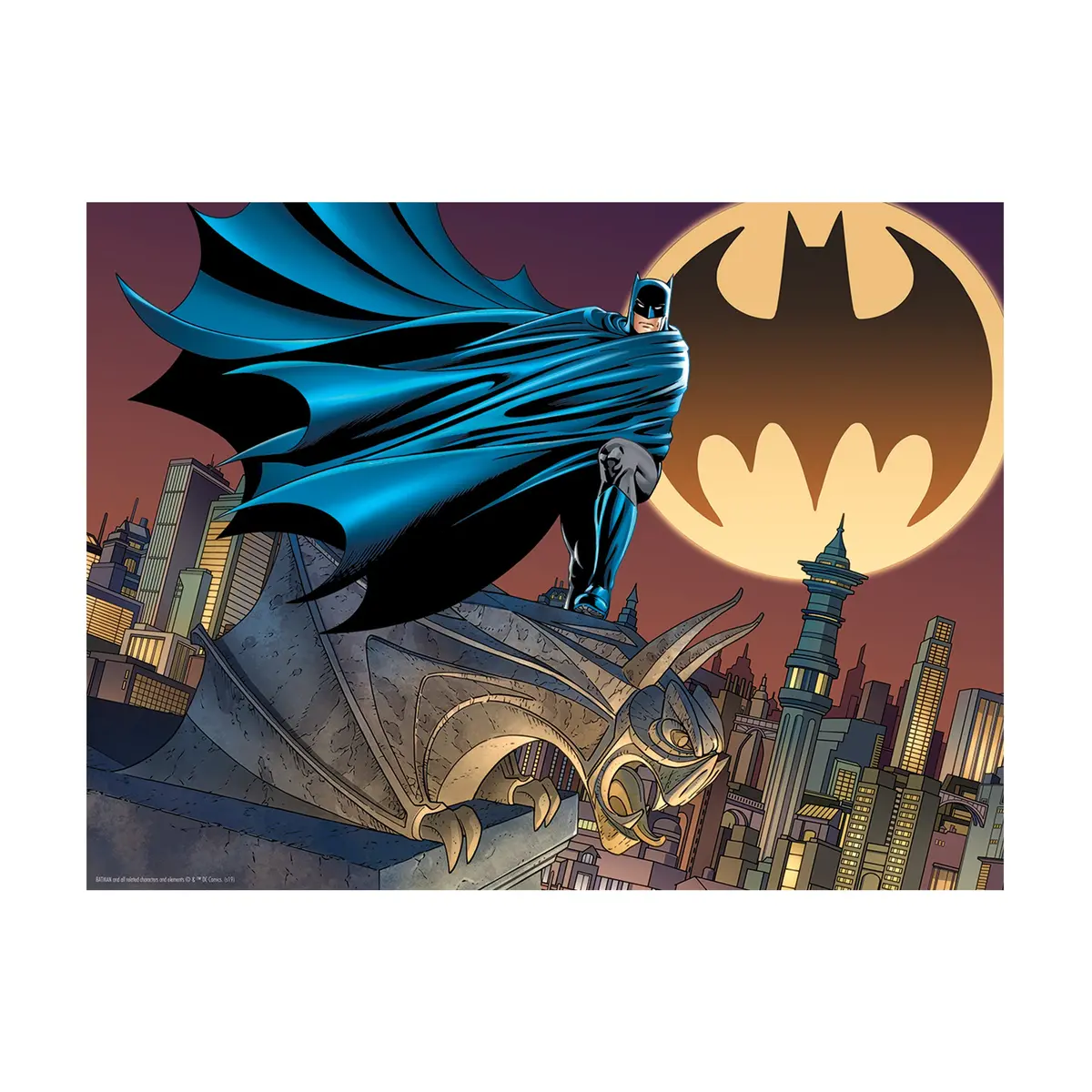 Dc Comics Batman 3D Lenticular Jigsaw Puzzle - 500 Pc 1