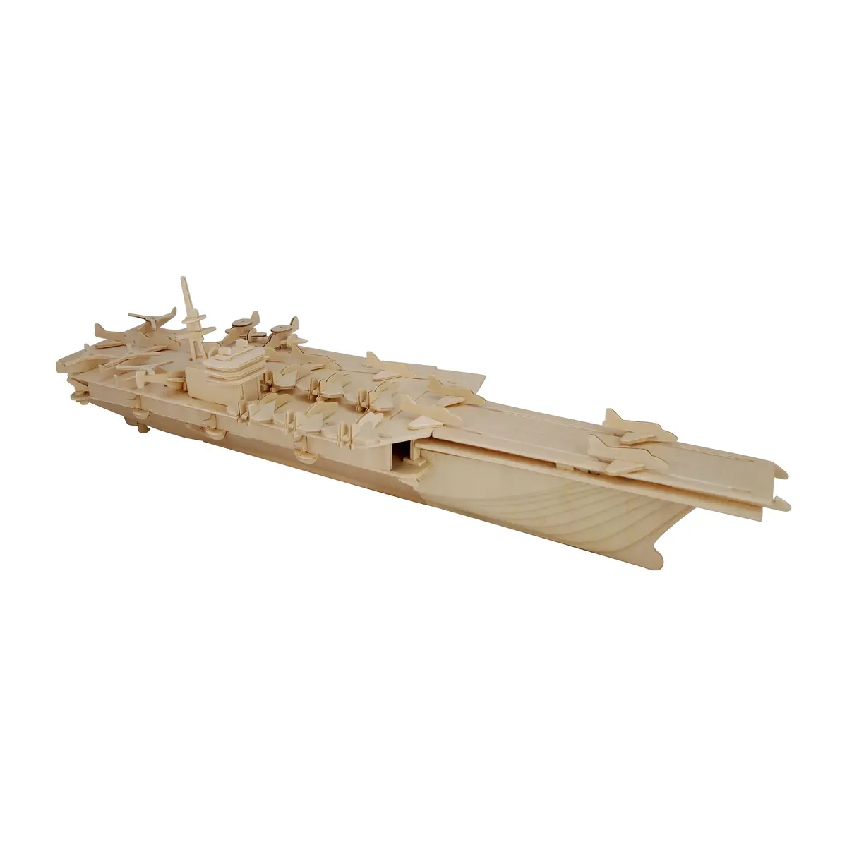 Nautical Fleet 500-Piece Aircraft Carrier Wooden Puzzle 1
