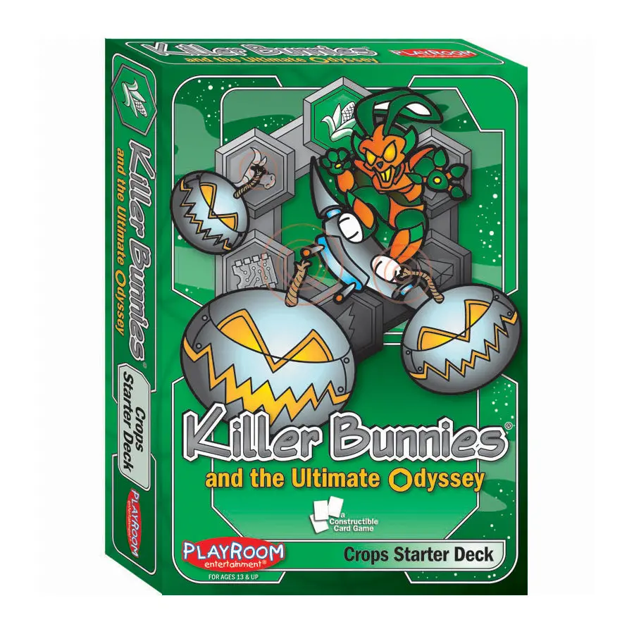 Killer Bunnies Odyssey Crops Starter Deck: Build, Battle & Harvest! 1