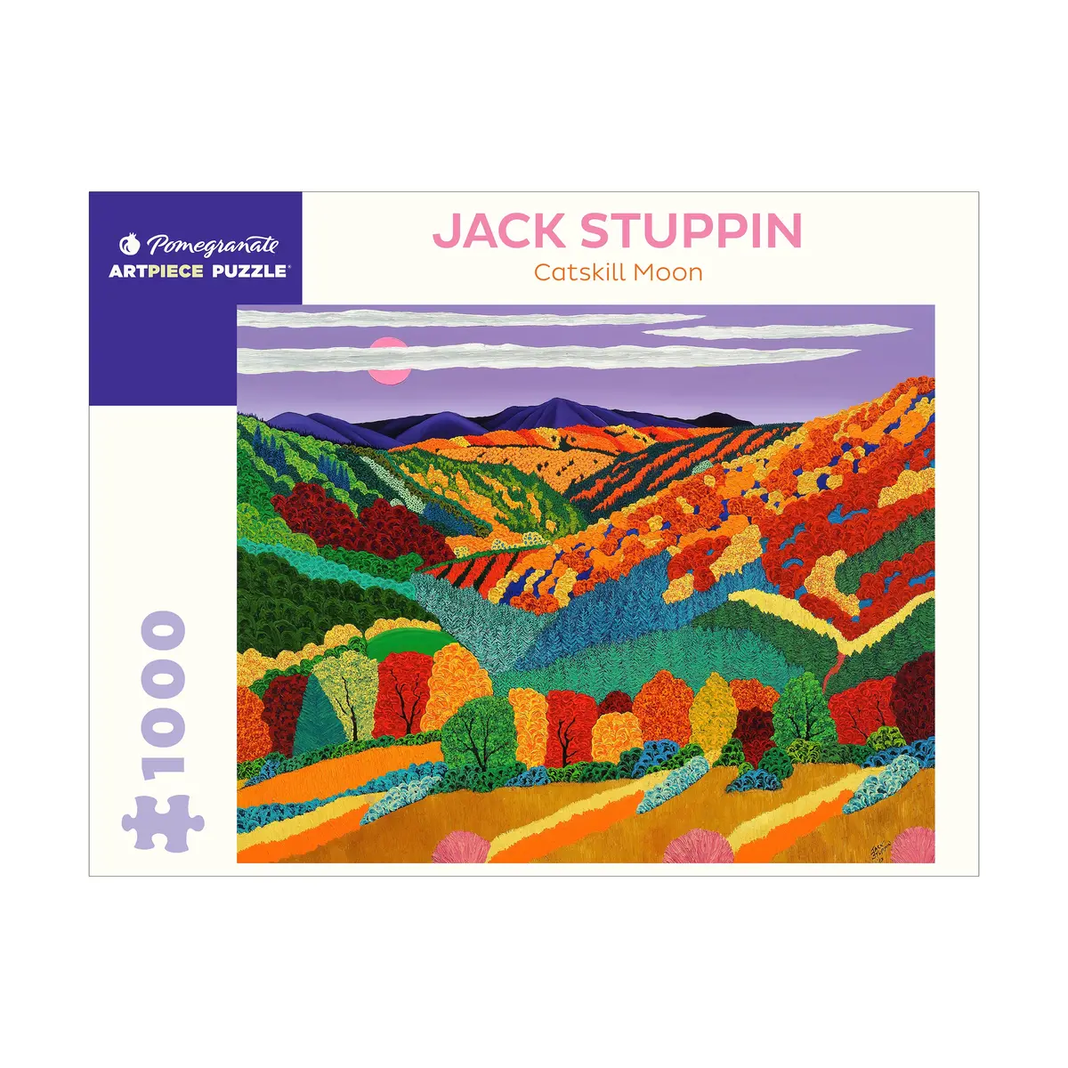 Pomegranate Jack Stuppin Catskill Moon Art Puzzle - 1000 Pc 1