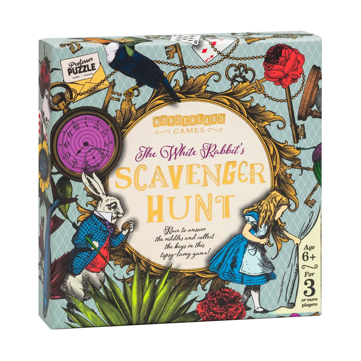 Alice In Wonderland The White Rabbit's Scavenger Hunt Game 1