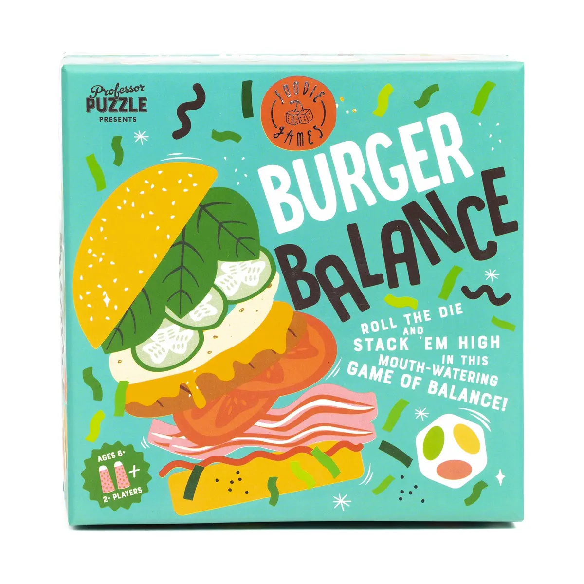 Burger Balance Family Stacking Game By Professor Puzzle 1