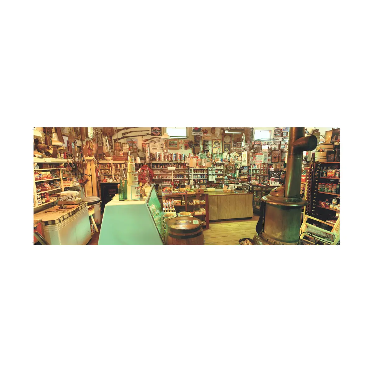 Ken Duncan Panoramic Jigsaw Puzzle - Cataract General Store, Indiana - 504 Pc 1