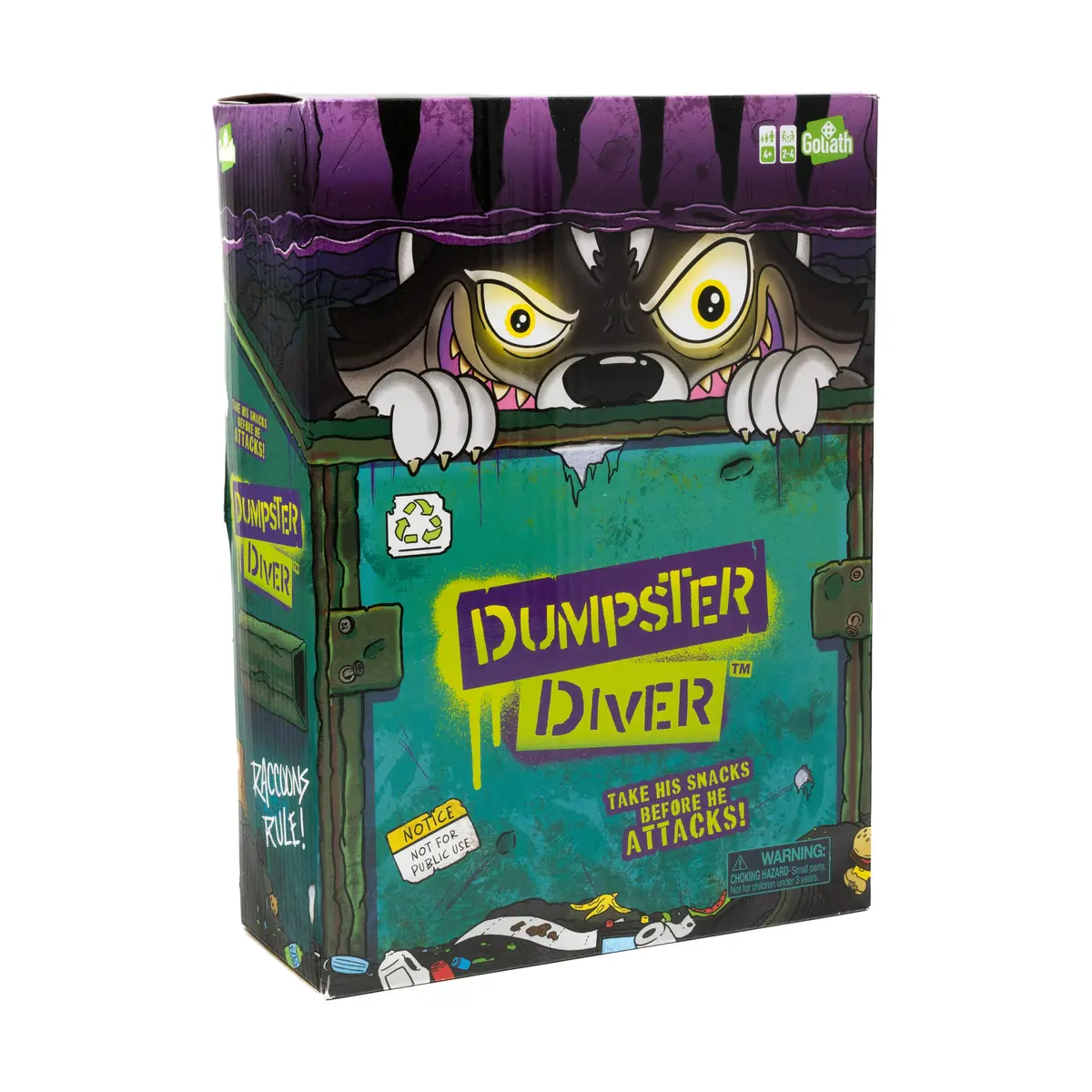 Goliath Dumpster Diver Sneaky Racoon Game 1
