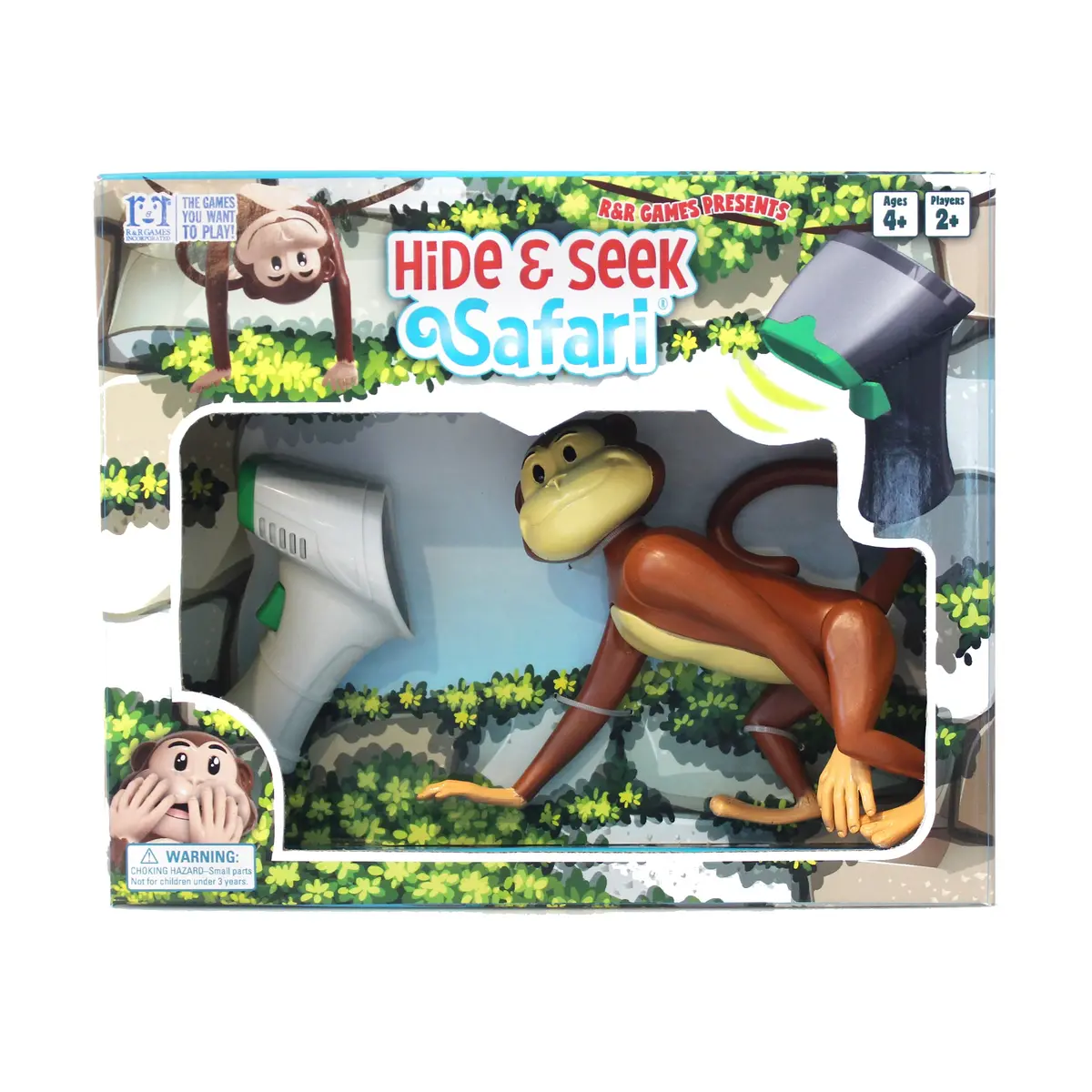 Hide & Seek Safari Interactive Monkey Tracker Toy 1