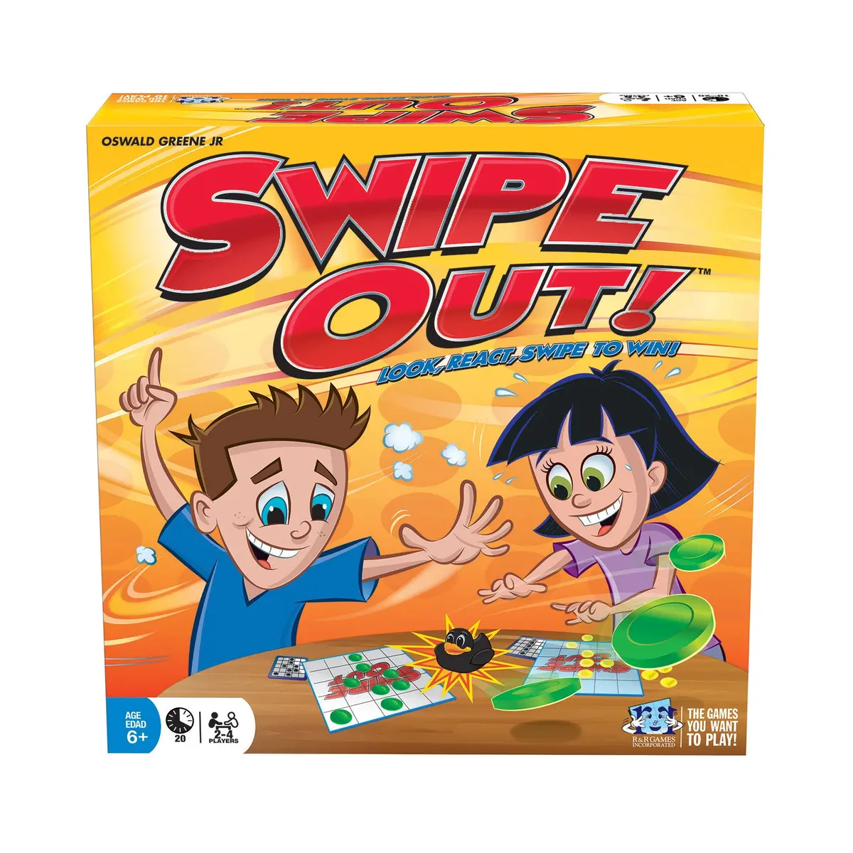 Swipe Out! Fast-Paced Pattern Matching Board Game 1