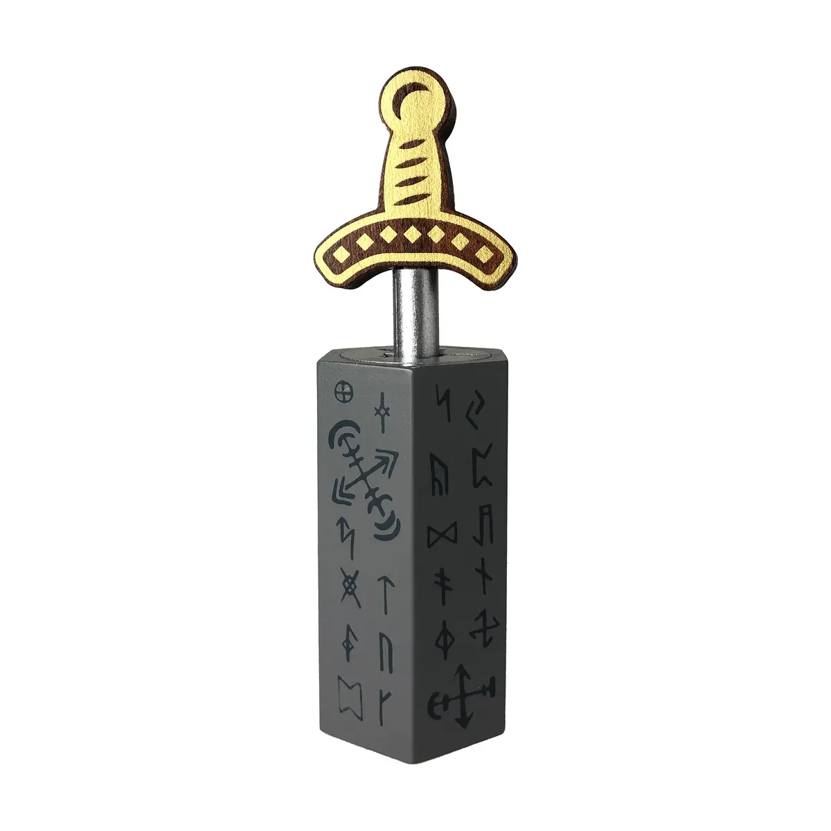 True Genius Sword In Stone - Wooden Brainteaser Puzzle 1