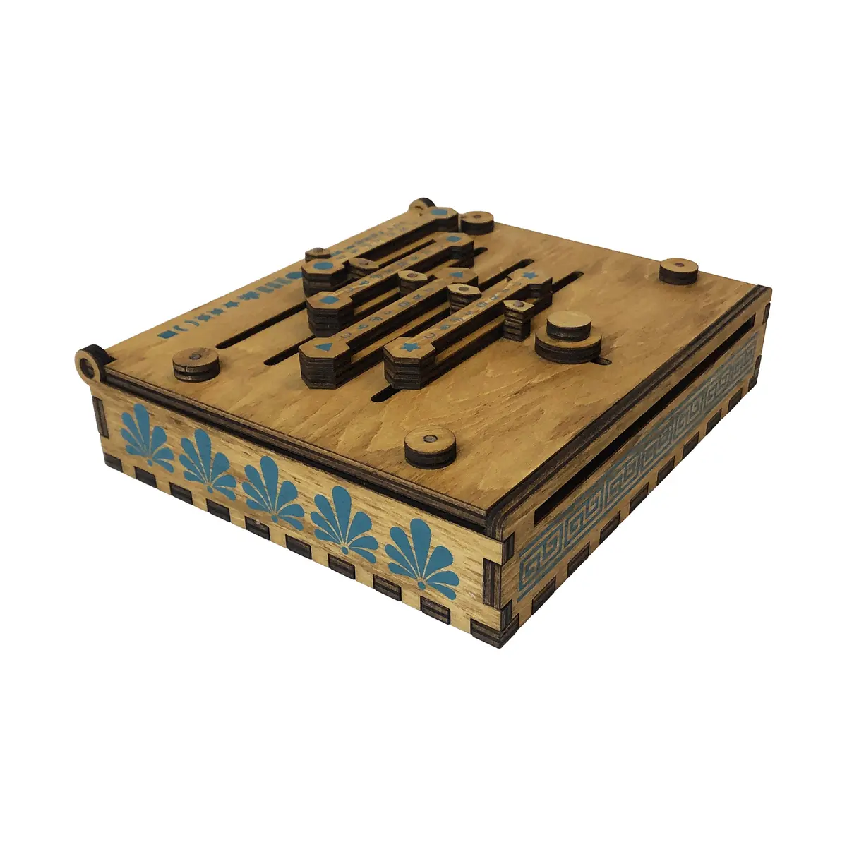 True Genius - Caesar's Codex Wooden Puzzle Box 1