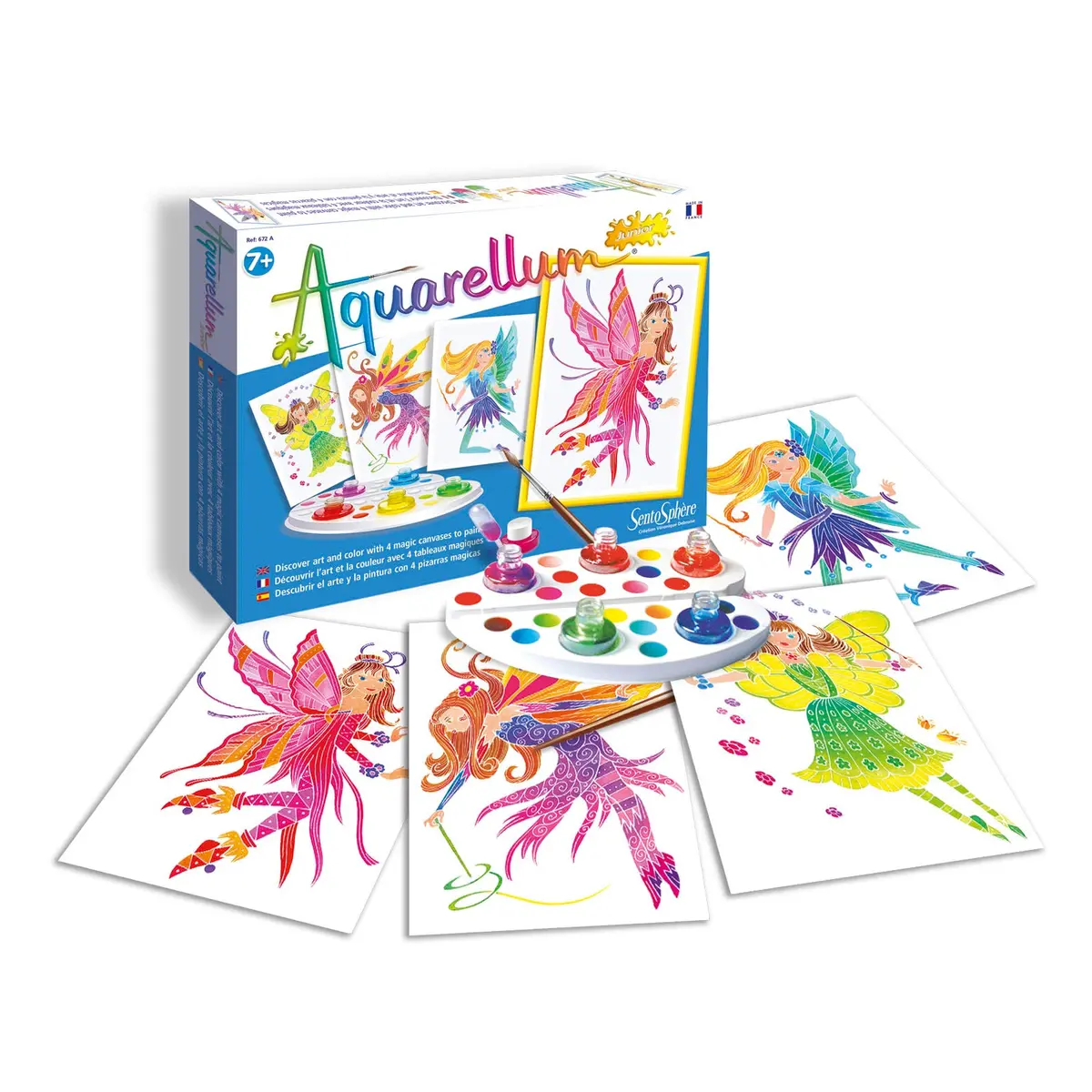 Aquarellum Junior Fairies Watercolor Magic Art Set 1