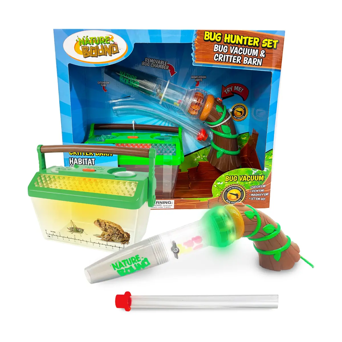 Nature Explorer’S Ultimate Bug Hunter Set: Bug Vacuum & Critler Barn 1