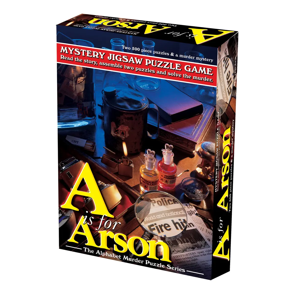 A Is For Arson Murder Mystery Jigsaw Puzzle: 1000 Pieces 1