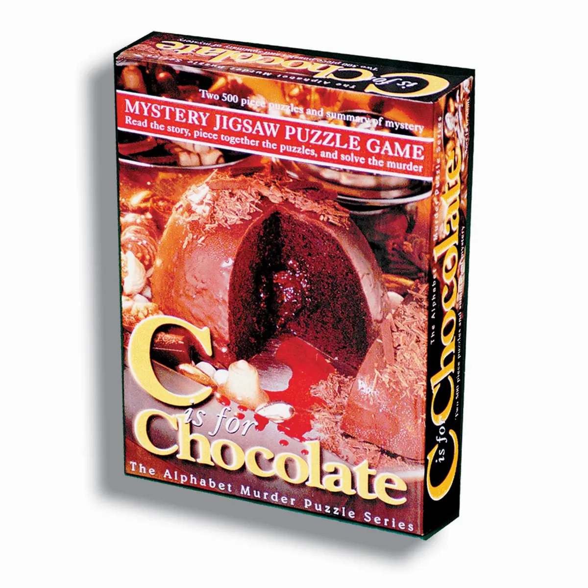 Tdc Games Alphabet Murder Chocolate Mystery Jigsaw Puzzle - 1000 Pc 1