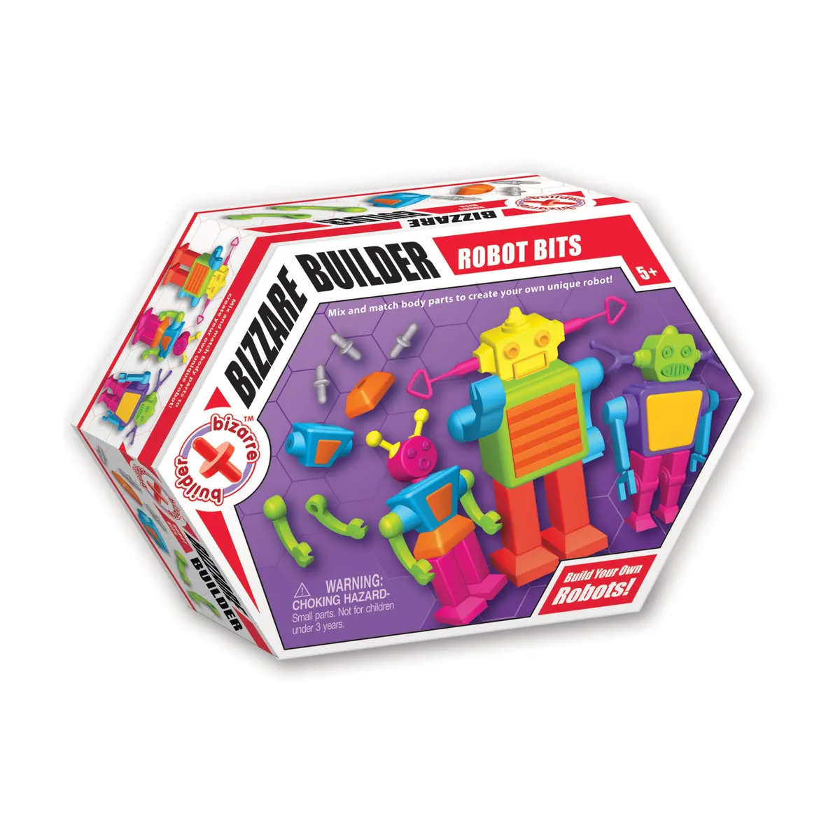 Mindz Bizarre Builder 50-Piece Robot Bits Construction Kit 1