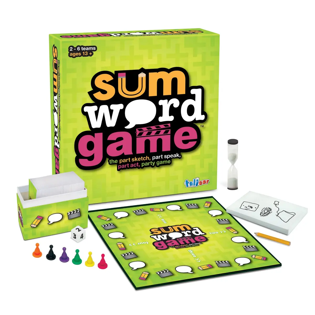 Sum Word Game Multi-Team Party Challenge 1