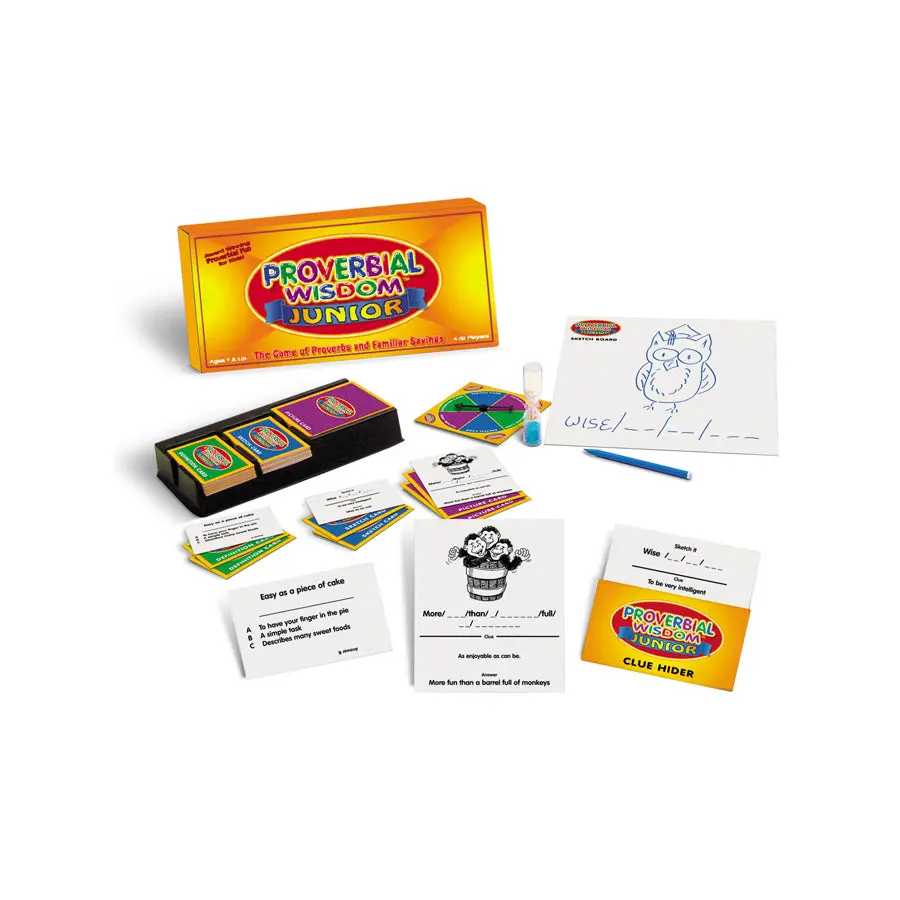 Proverbial Wisdom Junior Family Board Game 1