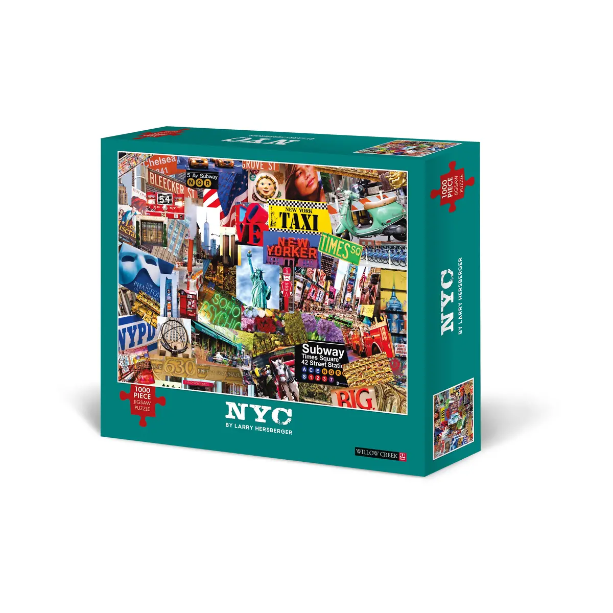 Larry Hersberger Artistic Nyc Jigsaw Puzzle - 1000 Pc 1