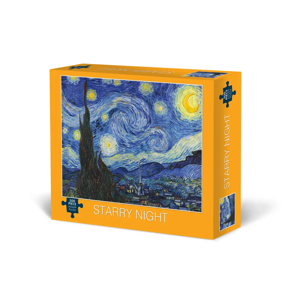 Vincent Van Gogh Starry Night Jigsaw Puzzle - 500 Pc 1
