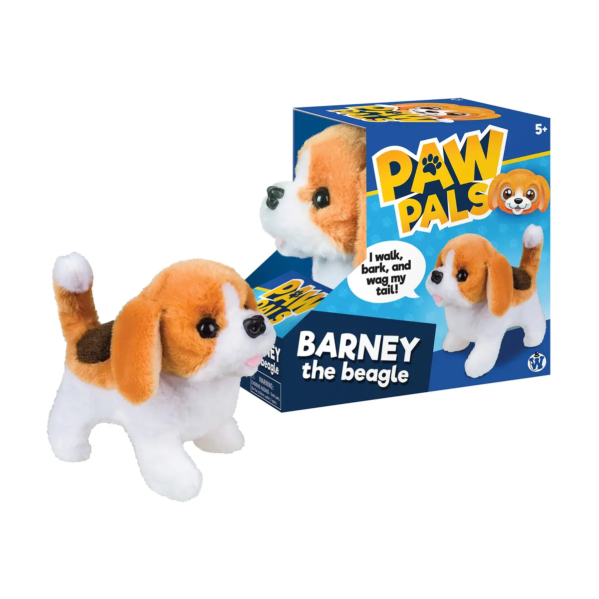 Westminster Paw Pals 6 Inch Interactive Barney The Beagle 1