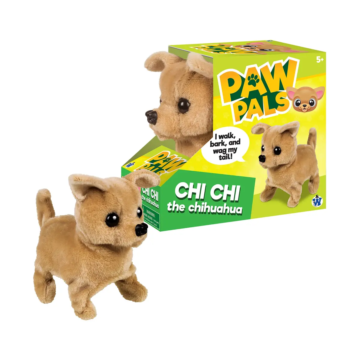 Westminster Paw Pals Interactive Chi Chi The Chihuahua - Soft Beige 1