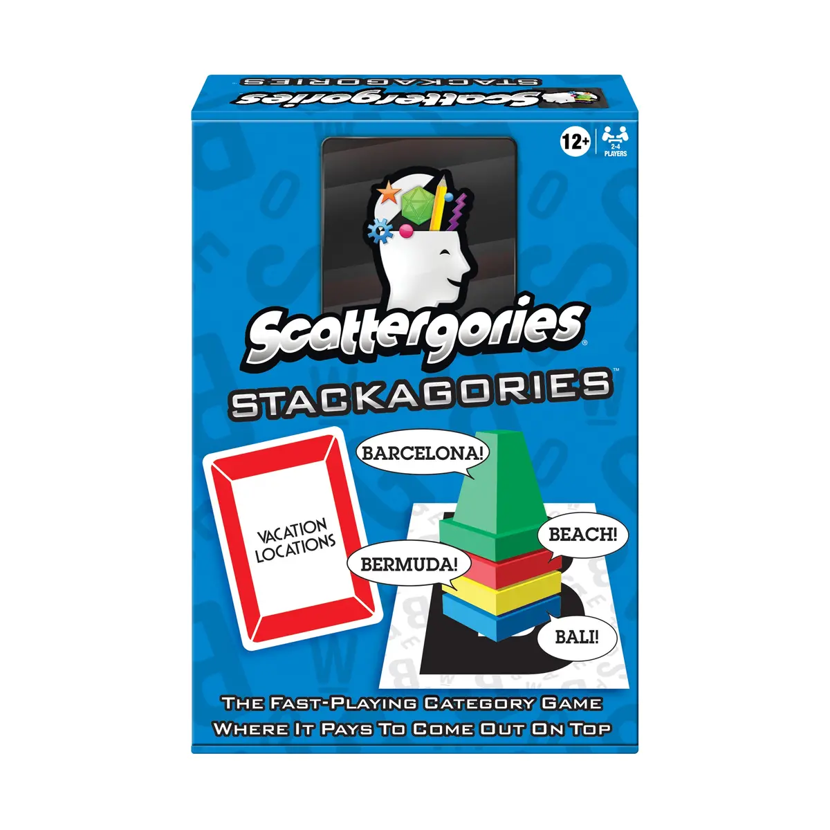 Scattergories Stackagories Tower-Building Category Game 1