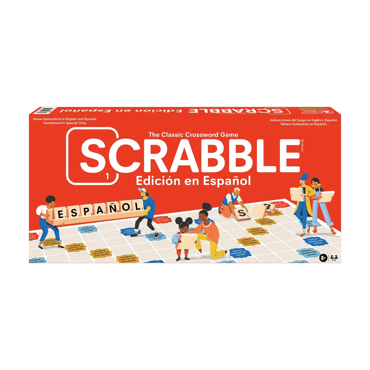 Scrabble Spanish Edition Board Game 1