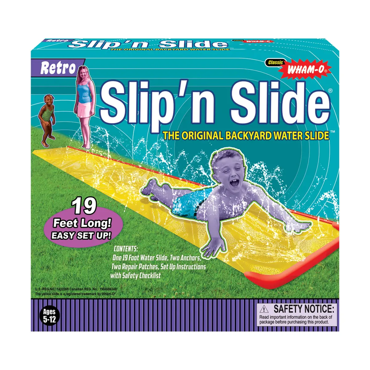 Wham-O Classic Retro Slip' N Slide Water Slide 1