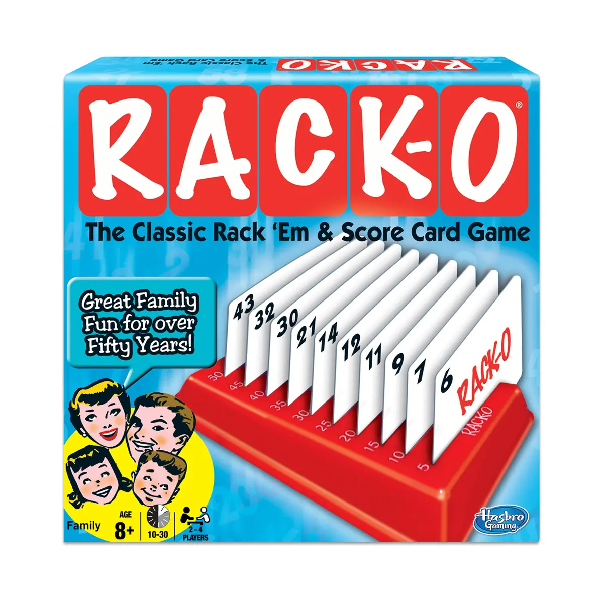 Rack-O Classic Card Game By Winning Moves Games Usa 1