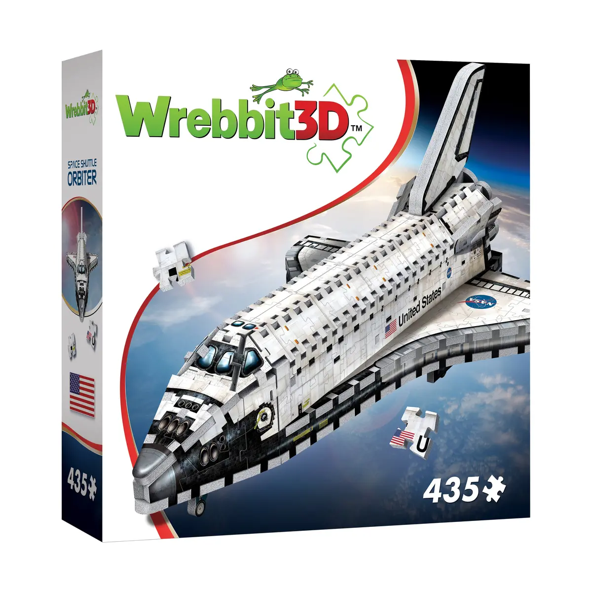Wrebbit Nasa Space Shuttle Orbiter 3D Puzzle - 435 Pc 1