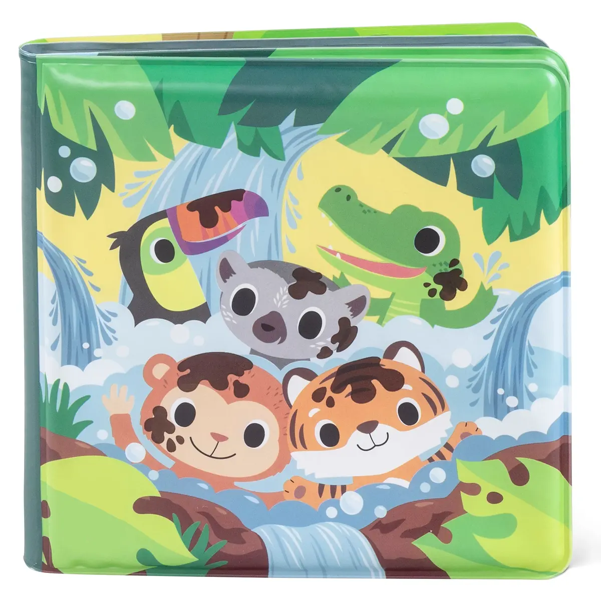 Tiger Tribe Jungle Magic Bath Book - Waterproof Animal Adventure Book 1