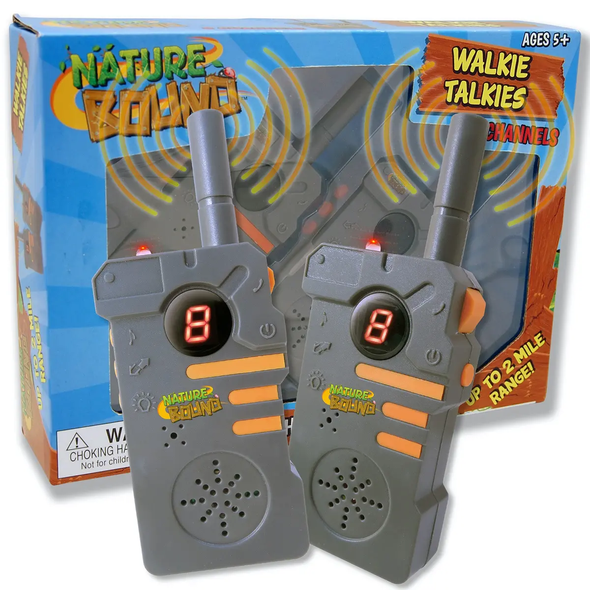 Nature Bound Walkie Talkies For Kids - Outdoor Adventure Set 1