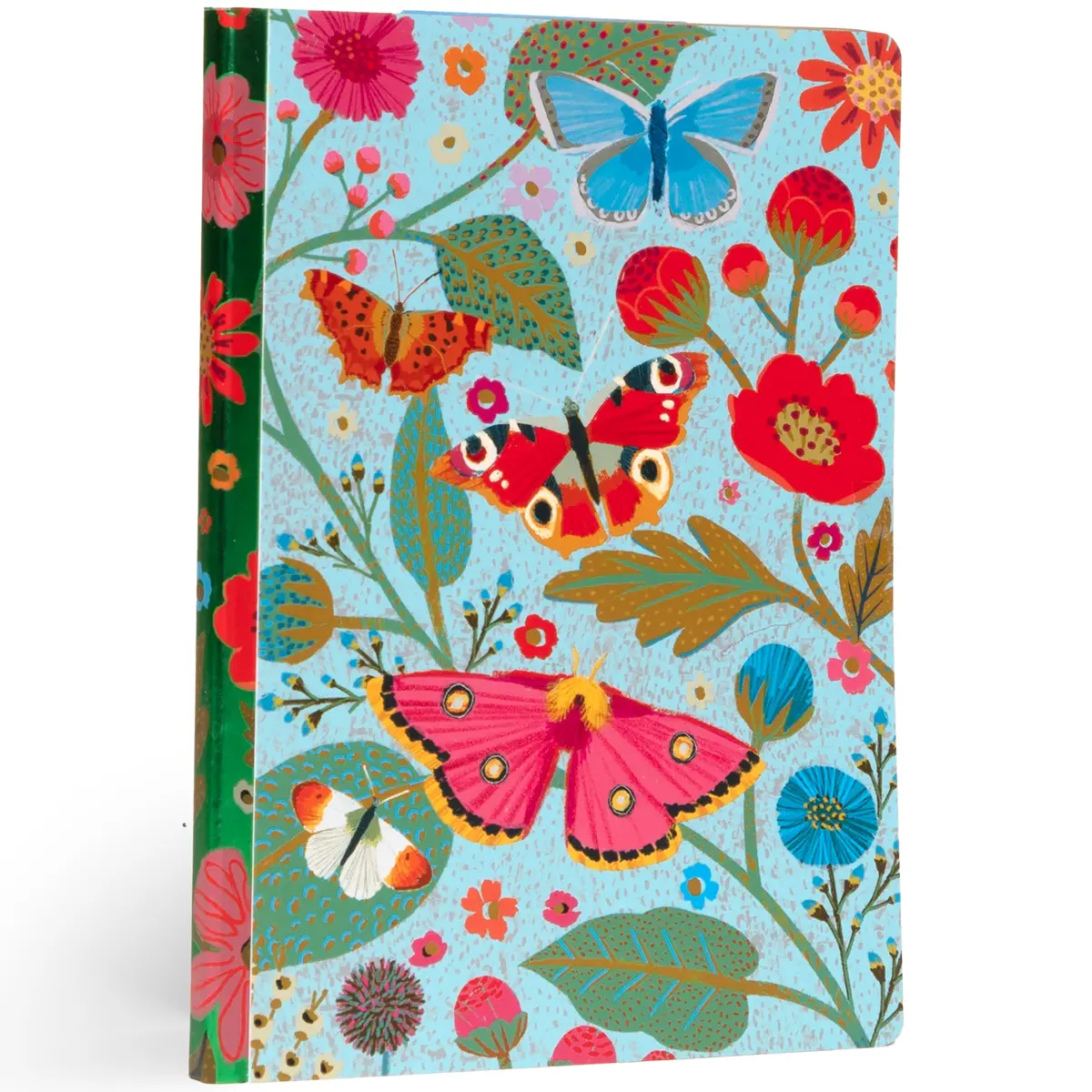 Eeboo Piece & Love Luxe Journal - Butterflies - Gilded 112Pg Notebook 1