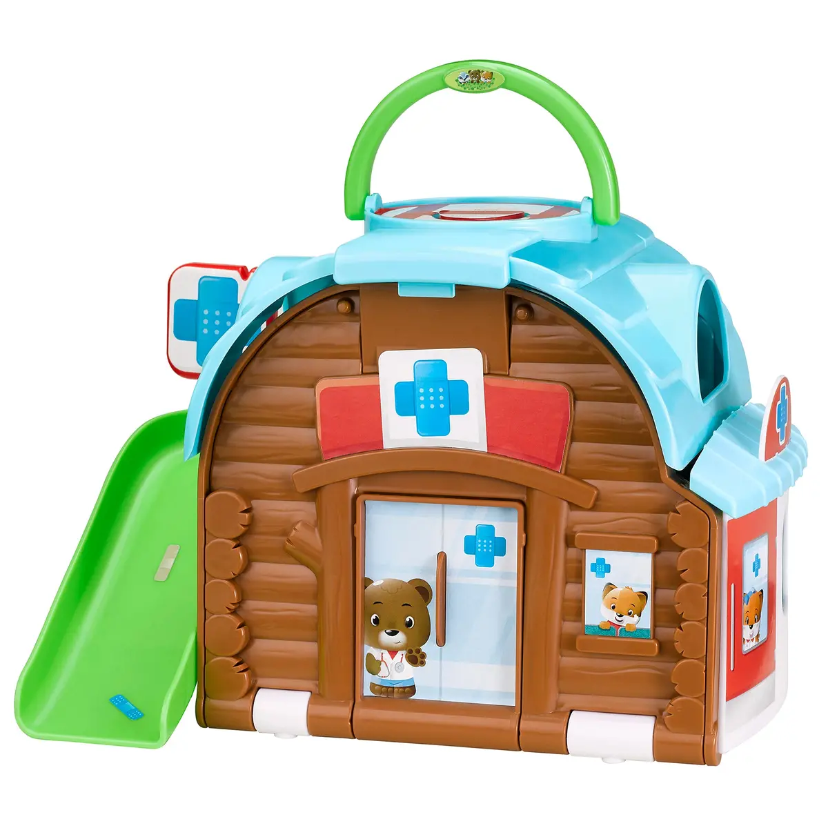 Timber Tots Care Center Medical Playset With Fox Figurine 1