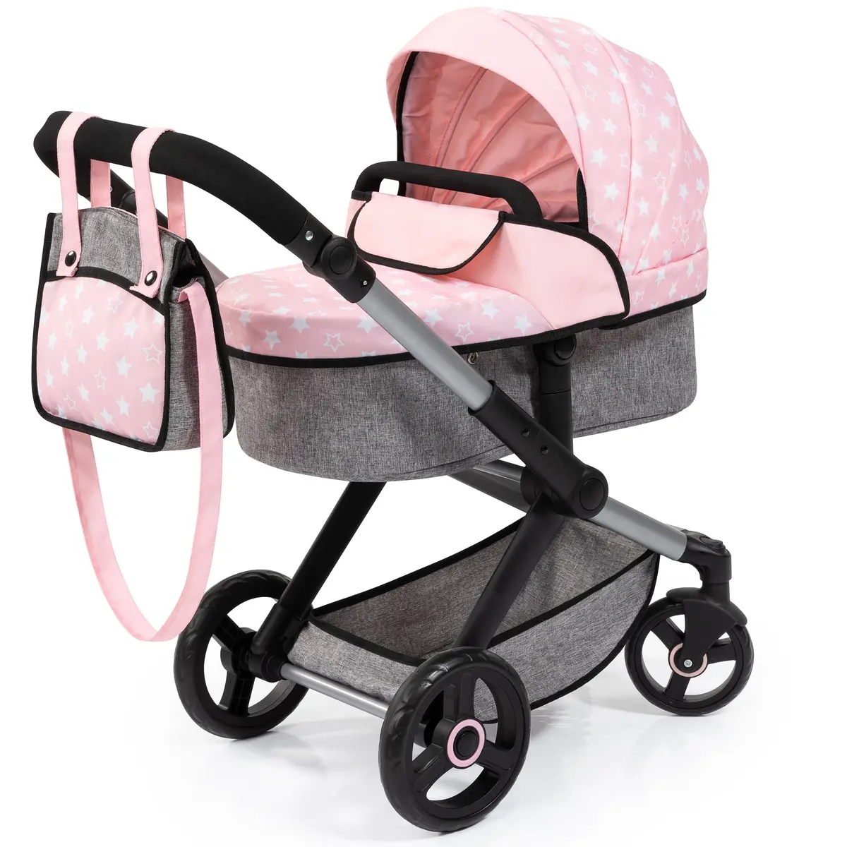 Bayer Design Doll Pram Xeo, Convertible Pushchair & Stroller, Multi-Color Choices 1