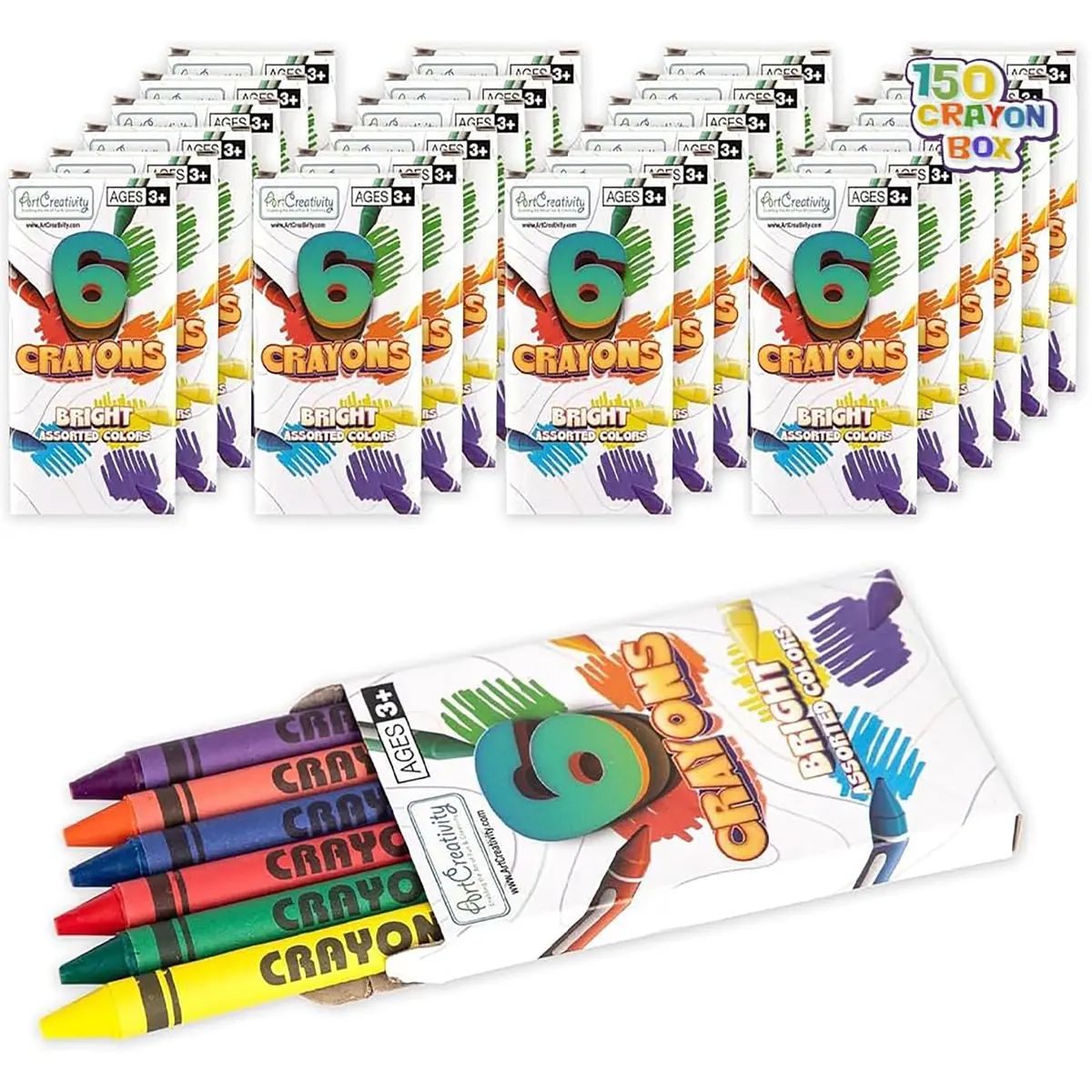 Crayon Bulk Set: 150 Packs 1